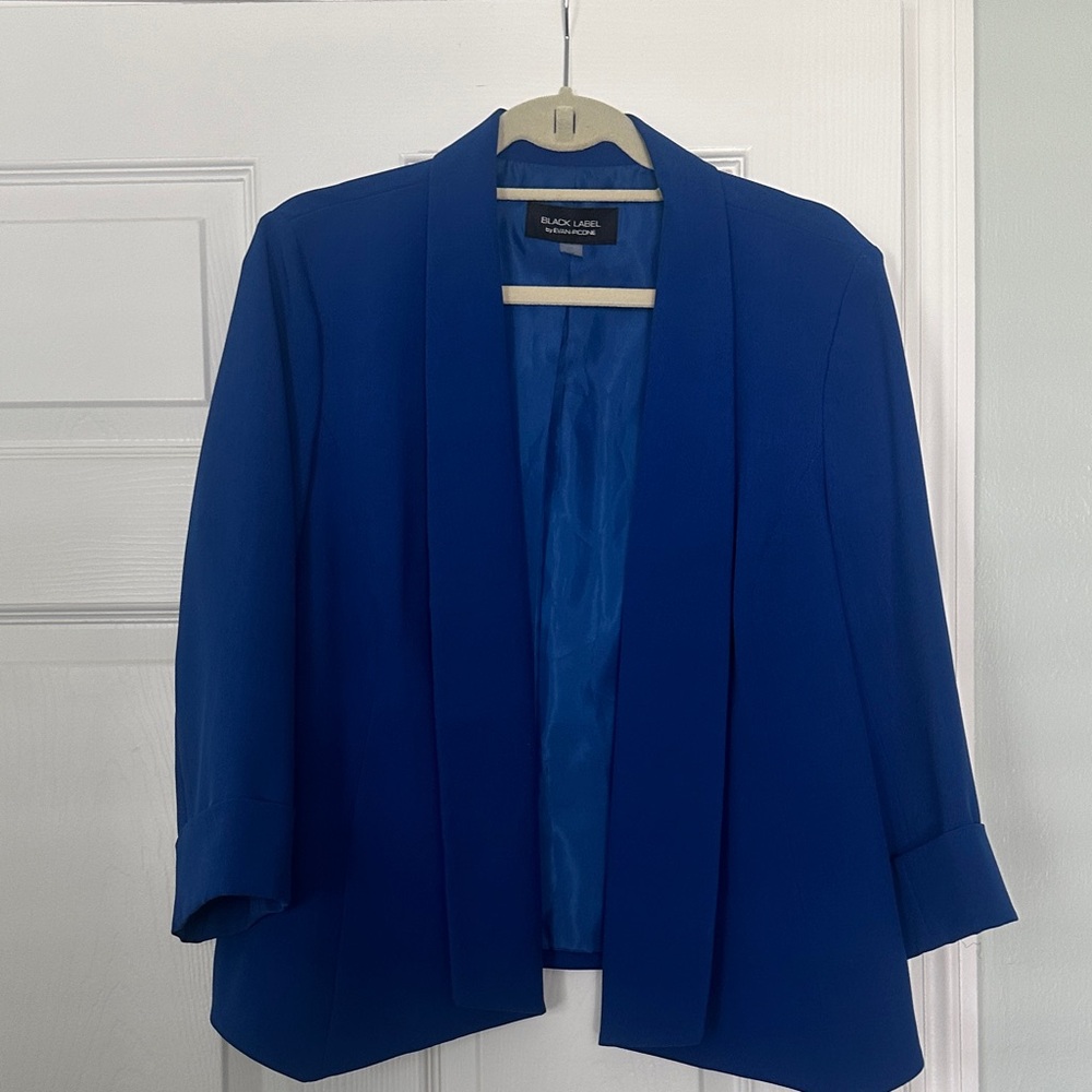 Black Label Women's Royal Blue Suit Jacket